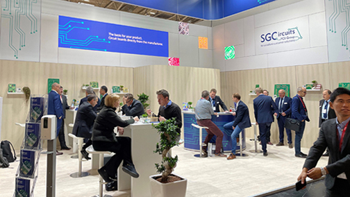 Sunshine PCB presents itself successfully at electronica 2022