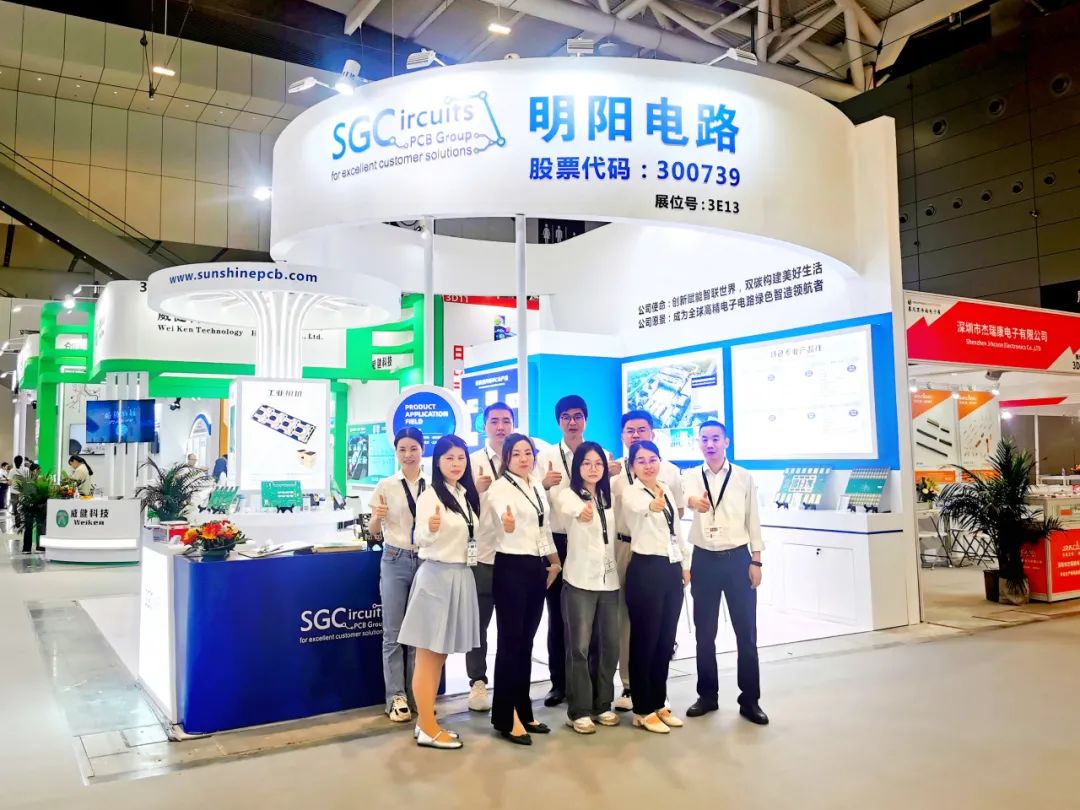 Sunshine Global Circuits Shows at Munich South China Electronics Expo 